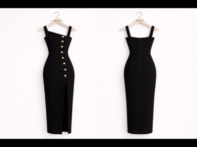 Black Muse Dress - Görsel 2